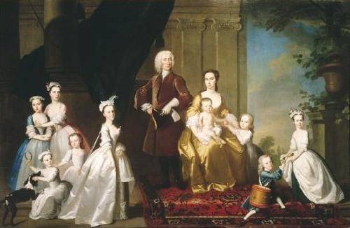 Grace Hudson The Radcliffe Family oil painting picture